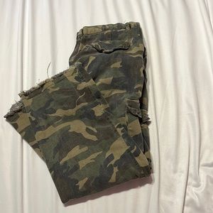 Camo Cargos
